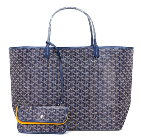 navy blue goyard bag